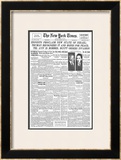 New York Times, May 15, 1948: Israel Statehood