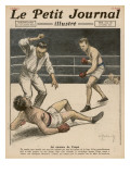 A Punishing Left Hook Sends Ledoux to the Canvas and Gives Victory to Criqui