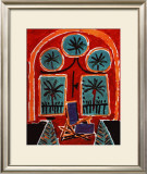 Interior with Blue Chair