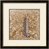 Empire State Building Framed Art Print