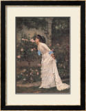 Girl and Roses