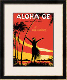Buy Aloha Oe Music Sheet at AllPosters.com