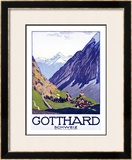 Buy Gotthard, Schweiz at AllPosters.com