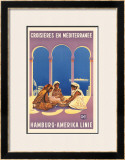 Buy Hamburg Amerika Linie, Croisieres en Mediterranee at AllPosters.com