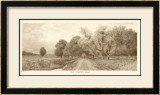 The Country Road in Sepia