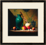 Buy Green Vase and Mangos at AllPosters.com