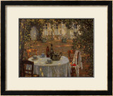 Buy Table in Sunlight in the Garden at AllPosters.com