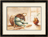 Buy Bottles in a Basket II at AllPosters.com