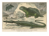 Teleosaurus of the Jurassic Era Giclee Print