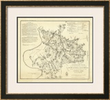 Civil Wat Battlefields In Front of Nashville, c.1866