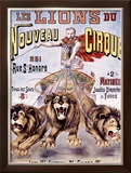Buy Les Lions du Nouveau Cirque at AllPosters.com