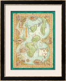 Maui Discovered, Map of Maui