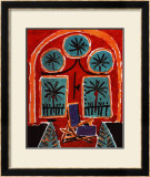 Interior with Blue Chair