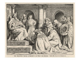 Charlemagne at His Court at Aachen Receives Gifts from Haroun Al-Raschid, Caliph of Baghdad
