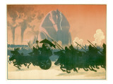 During the Invasion of the Assyrians
