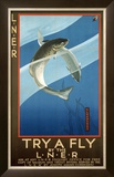 Buy Try a Fly by the LNER, LNER Poster, circa 1925 at AllPosters.com