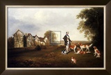 Gentleman with his Dogs