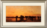 Buy Elephants at Sunset at AllPosters.com