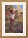 Buy Child with Watering Can at AllPosters.com
