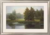 Russian Landscape with Storcks
