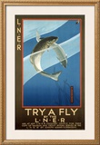 Buy Try a Fly by the LNER, LNER Poster, circa 1925 at AllPosters.com