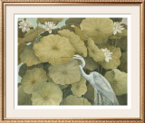 Buy Heron With Plants at AllPosters.com