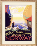 Buy Royal Mail Ocean Line, Norway at AllPosters.com