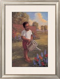 Buy Child with Watering Can at AllPosters.com