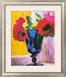 Buy Roses in a Blue Vase at AllPosters.com