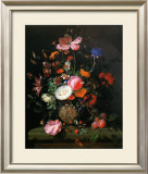 Buy Bouquet de Fleurs dans un Vase de Pierre, 1677 at AllPosters.com