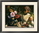 La Negresse aux Pivoines, 1870