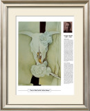 Buy Twentieth Century Art Masterpieces - Georgia O'Keeffe - Cow's Skull with Calico Roses at AllPosters.com