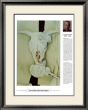 Buy Twentieth Century Art Masterpieces - Georgia O'Keeffe - Cow's Skull with Calico Roses at AllPosters.com