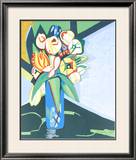 Buy Peonaes & Tulips, 1991 at AllPosters.com