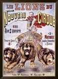 Buy Les Lions du Nouveau Cirque at AllPosters.com