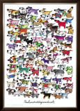 Buy One Hundred Dogs and a Cat at AllPosters.com