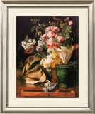 Buy Roses et Autres Fleurs, Coquillages, Tete de Requin et Petrifications, c.1819 at AllPosters.com