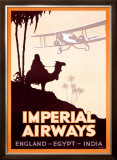 Imperial Airways, England-Egypt-India