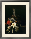 Buy Bouquet de Fleur Devant un Vase de Chine, 1661 at AllPosters.com