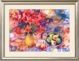 Fruit with Tiger Lilies
