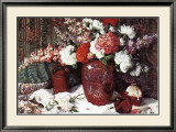 Peonies and Freesia