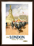 Buy Visit London, BR Poster, 1950s at AllPosters.com