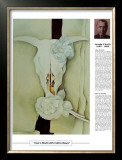 Buy Twentieth Century Art Masterpieces - Georgia O'Keeffe - Cow's Skull with Calico Roses at AllPosters.com