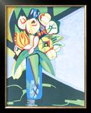 Buy Peonaes & Tulips, 1991 at AllPosters.com