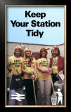 Buy Keep Your Station Tidy, BR, 1979 at AllPosters.com