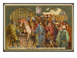 Henry V, Newly Crowned, Rejects Falstaff : 