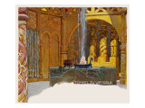 Interior of a Pagan Temple at Uppsala, Sweden