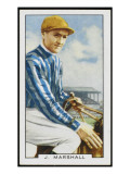 Joseph Marshall, Jockey, in the Colours of Mrs C Rich