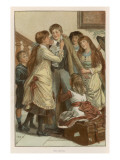 Four Sisters and a Brother Welcome their Big Brother Home for the Holidays