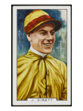 Jack Sirett, Jockey, in the Colours of Mr Marshall Field
